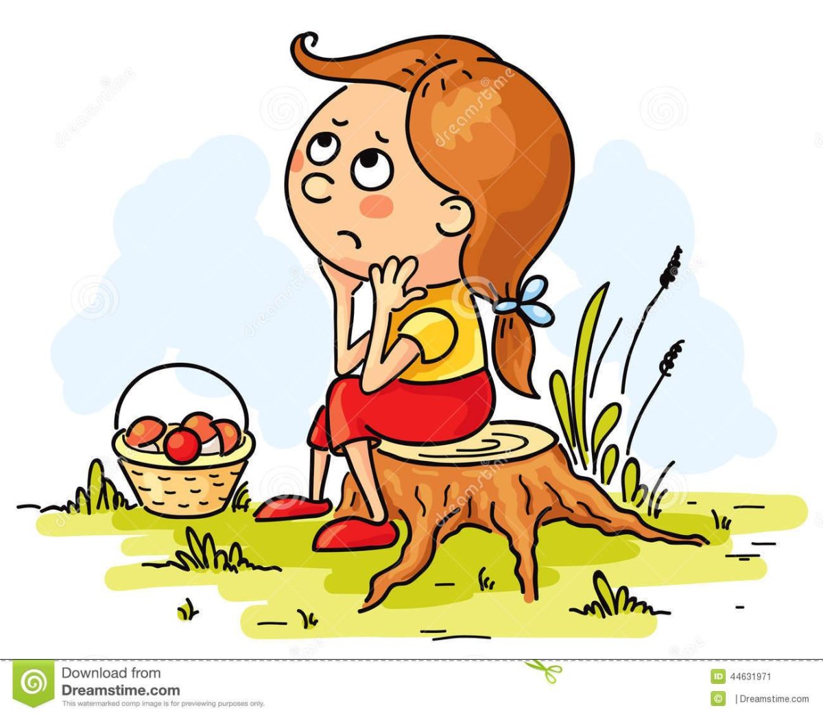 Картинка дети заблудились в лесу