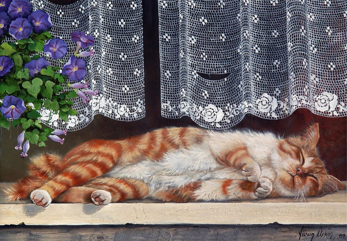 Турецкая художница fusun Urkun