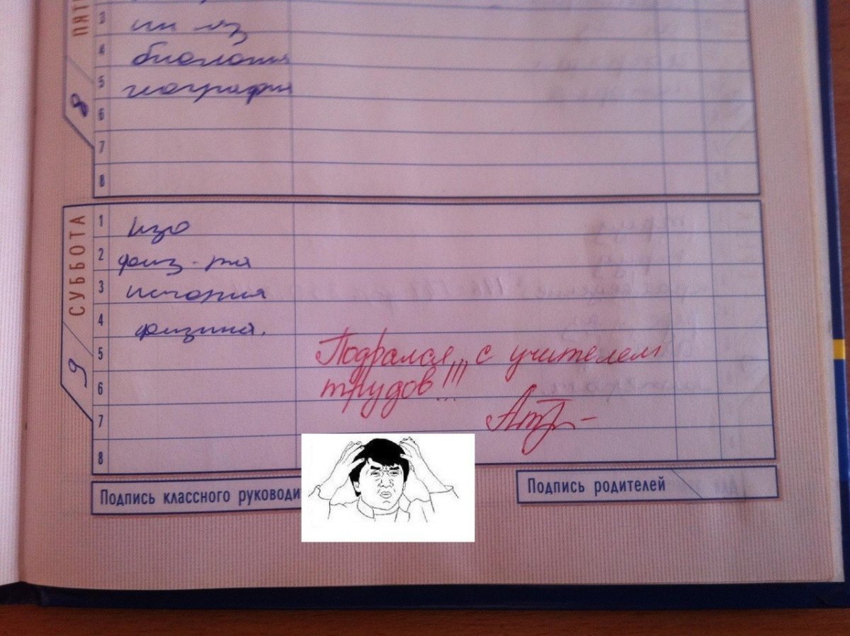 Карикатуры про школу и учителей