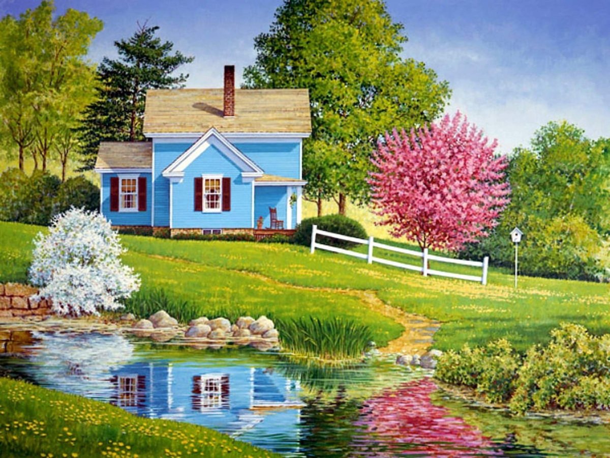 Утро в деревне