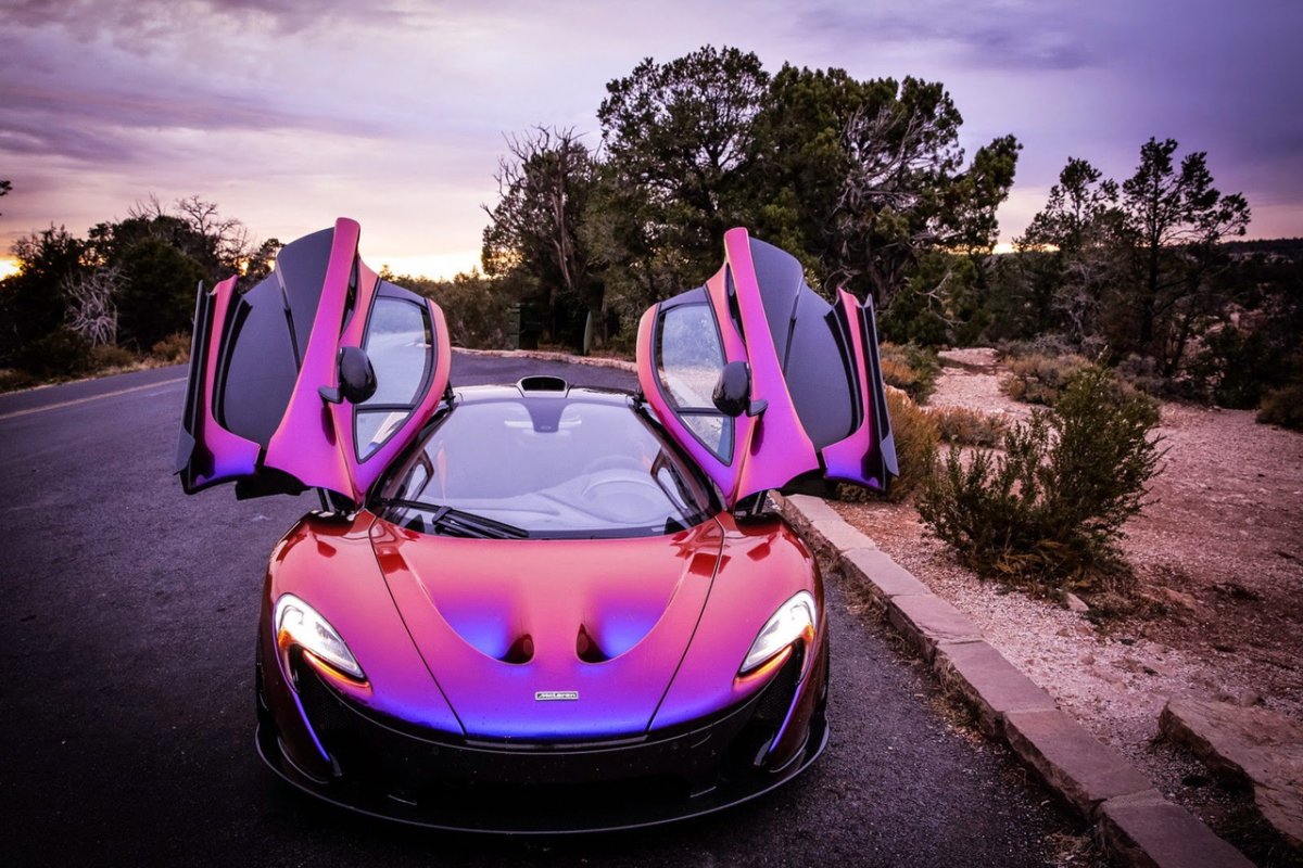 Purple MCLAREN p1