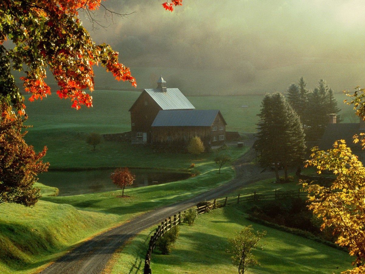 Деревенский домик