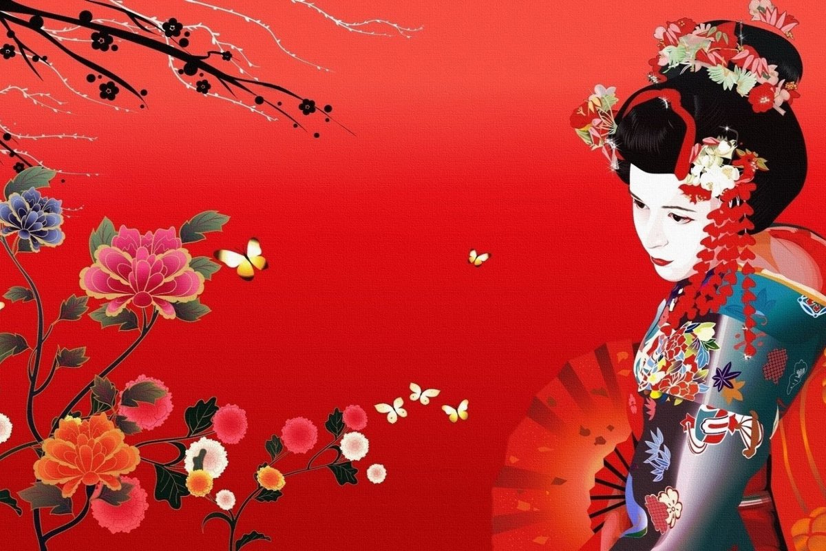 Обои в японском стиле