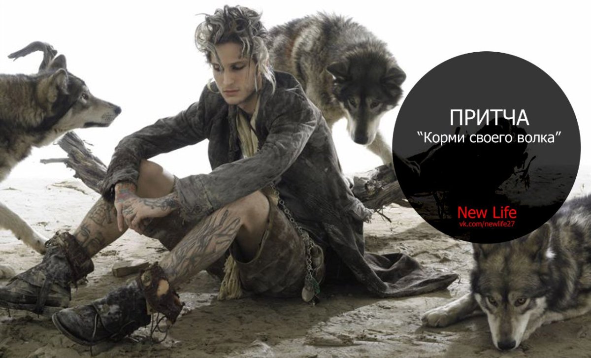 Мужчина волк