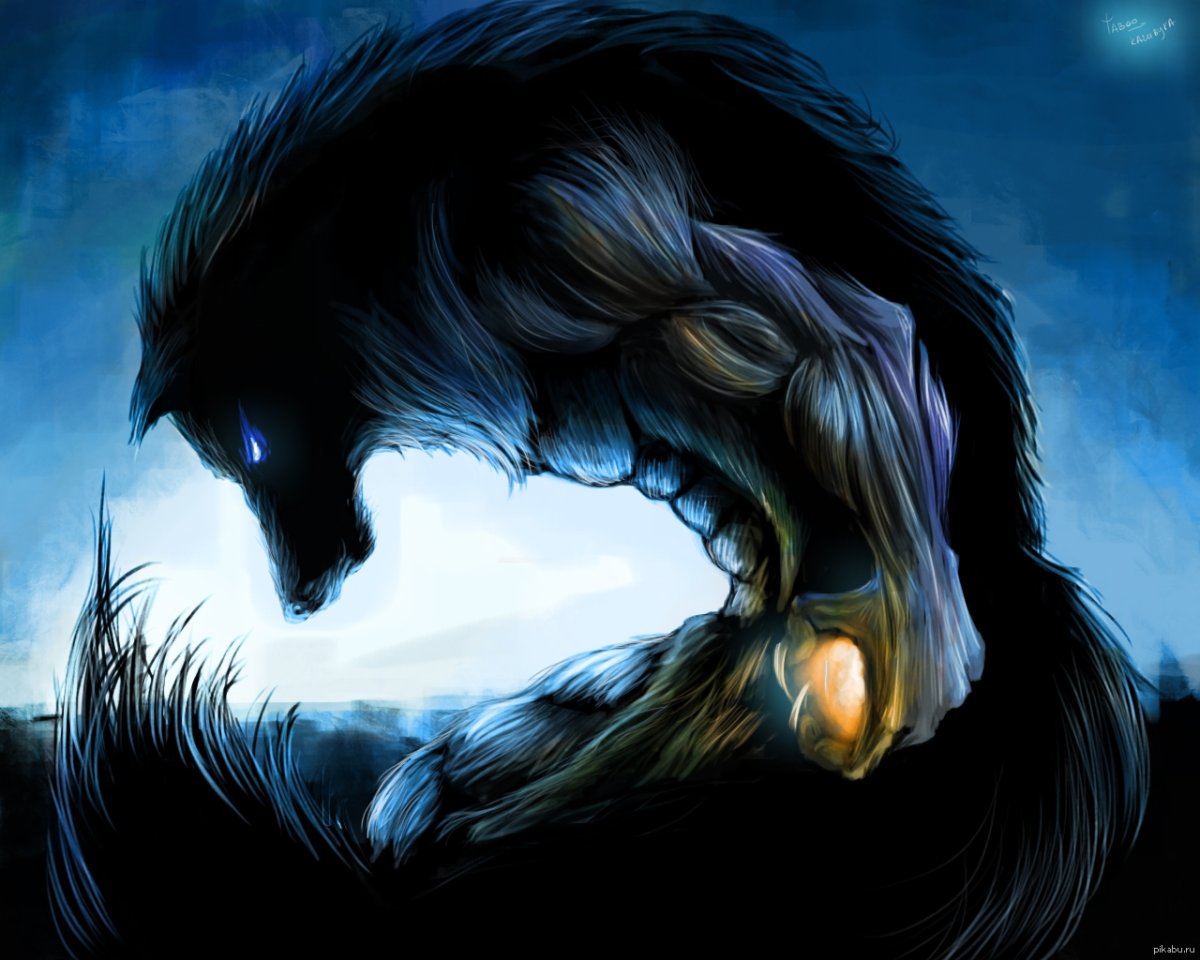 Вервольф волк оборотень добрый