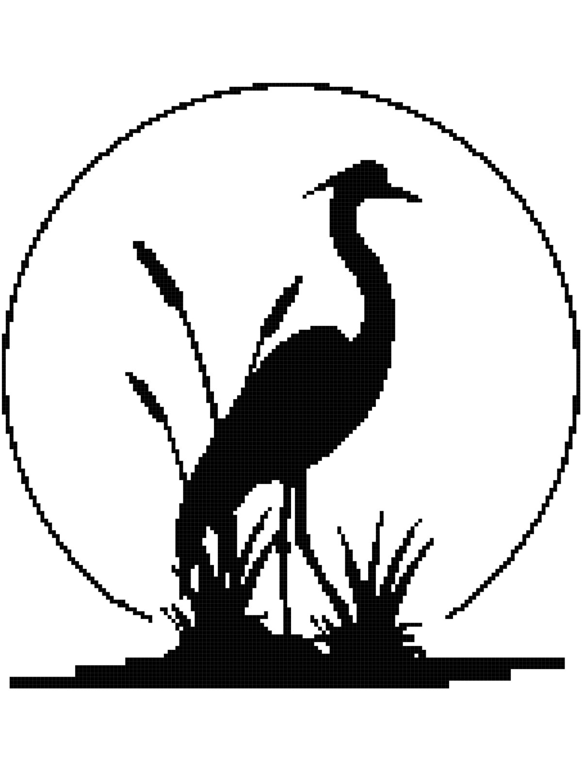 Цапля символ