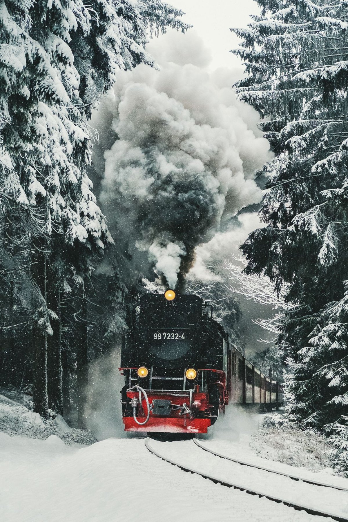 Паровоз зима