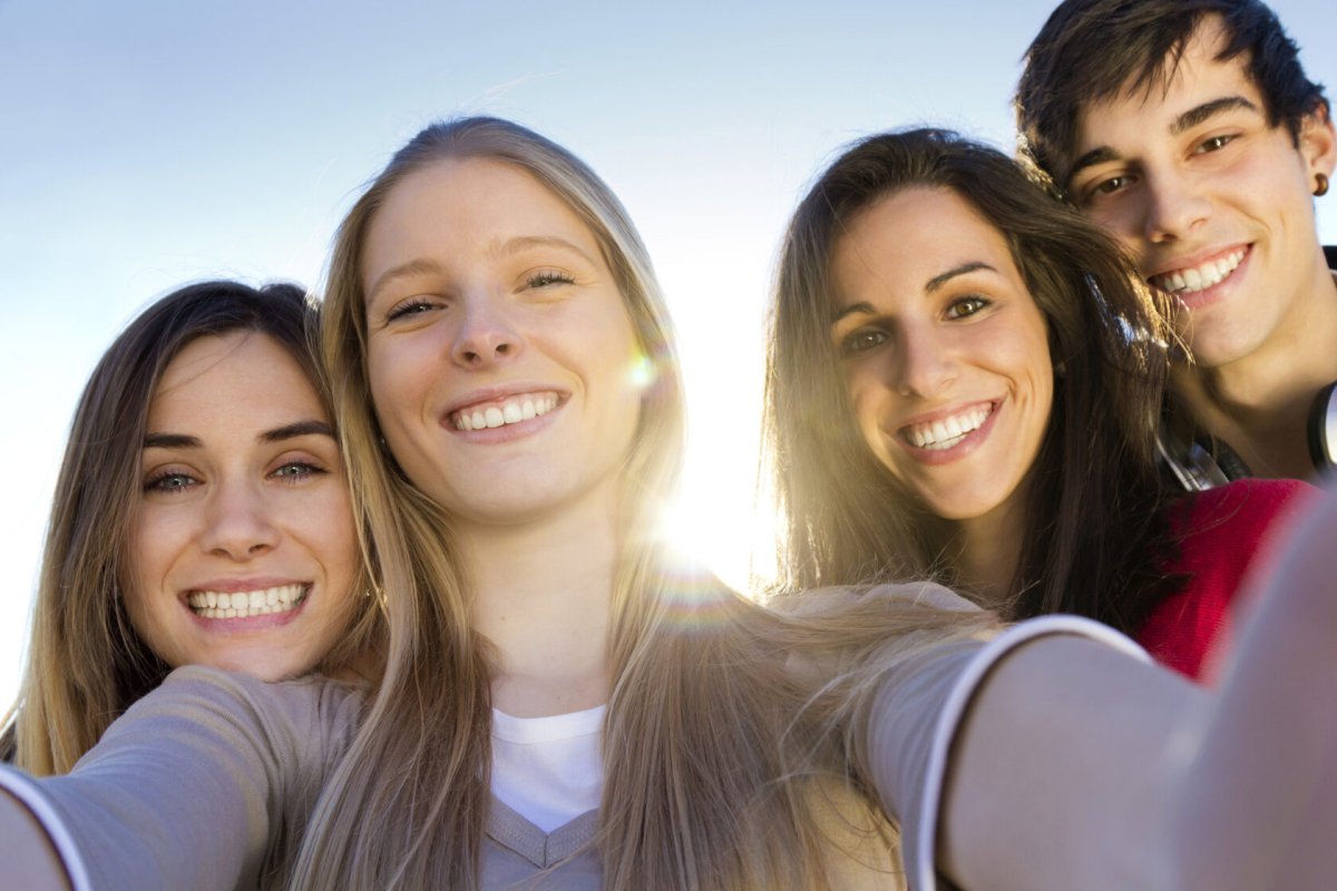 Красивый студент