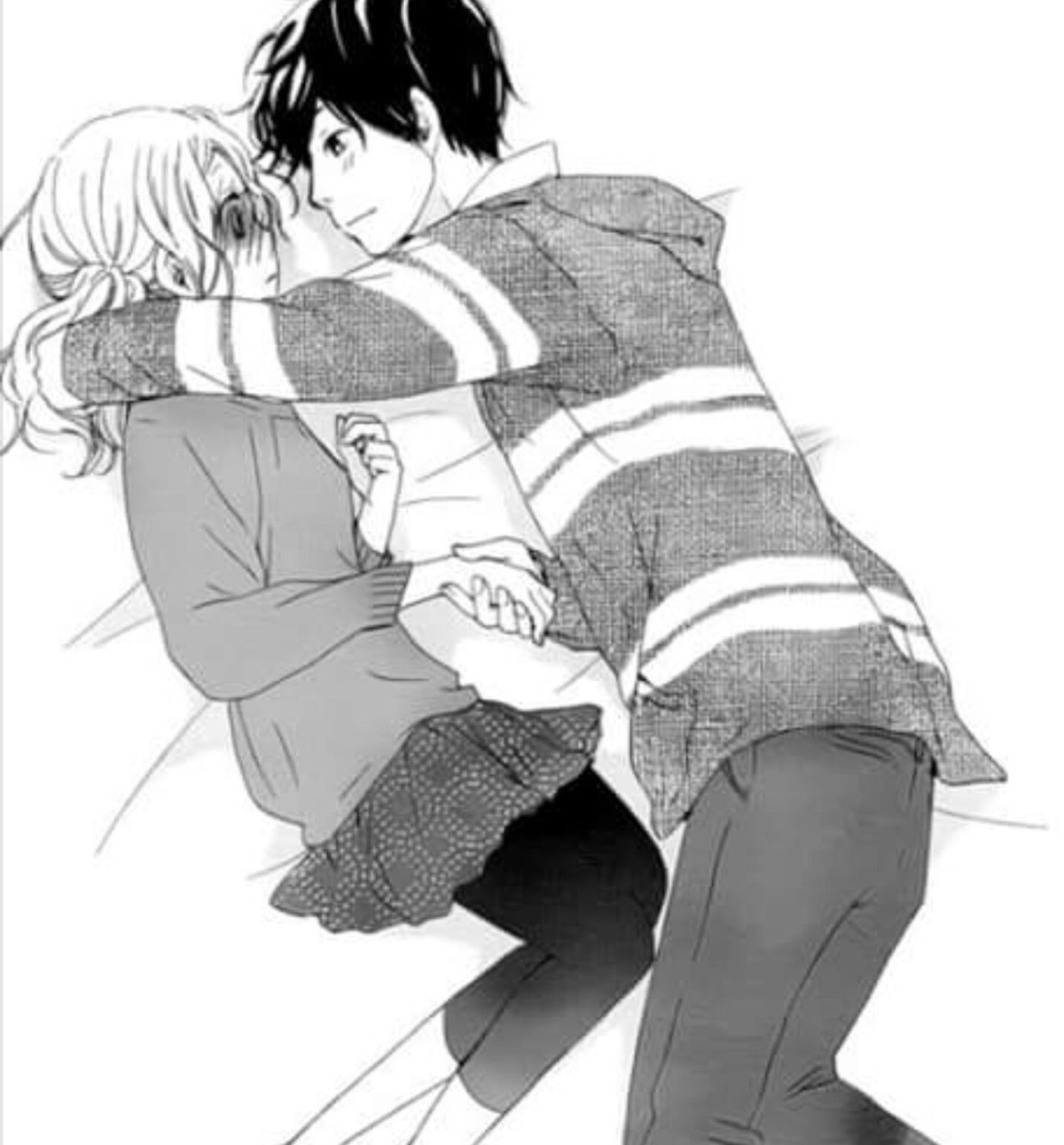 Манга объятия