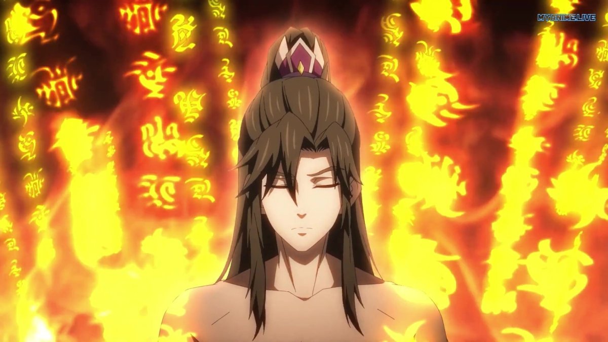 Аниме Повелитель Вермильона Король багрового лотоса