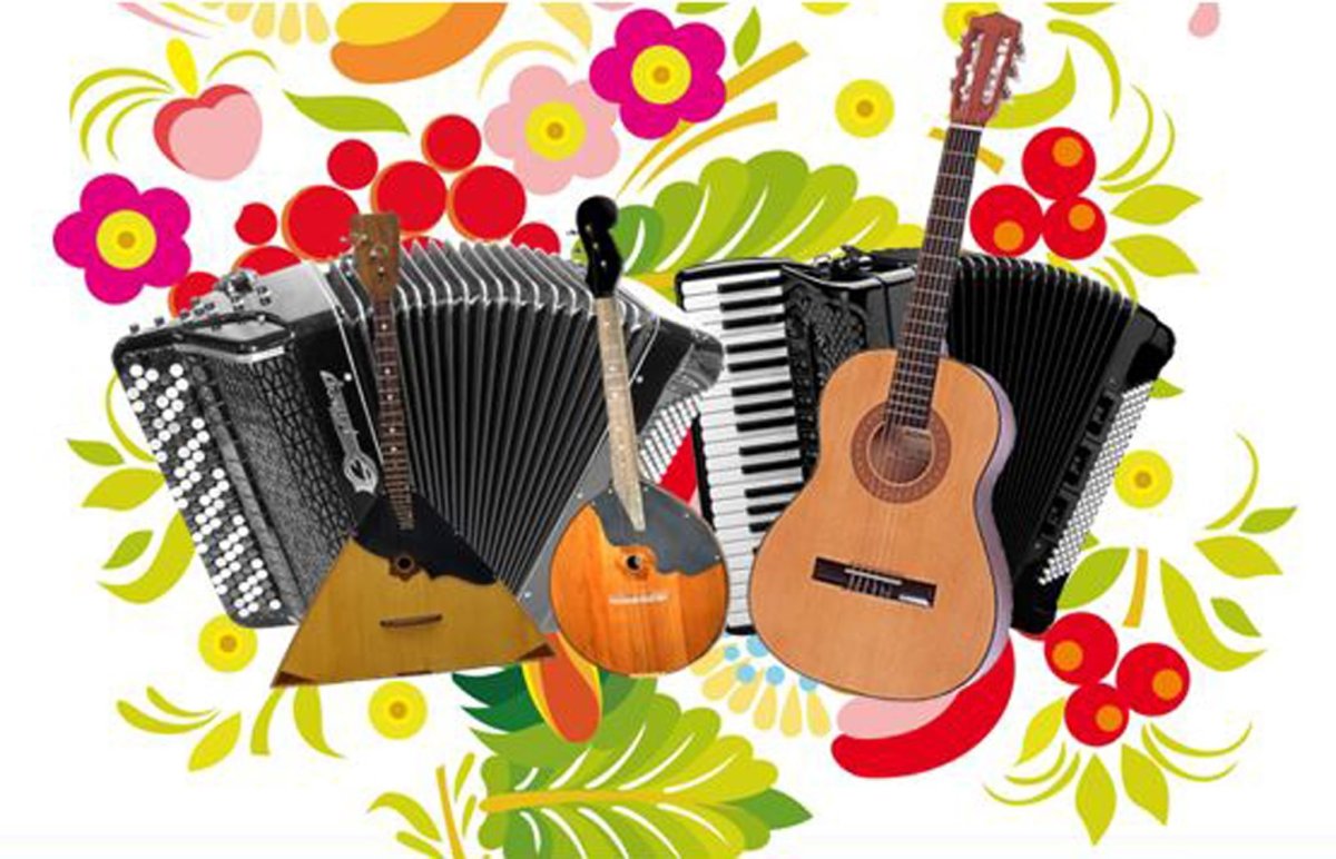 Домра балалайка аккордеон