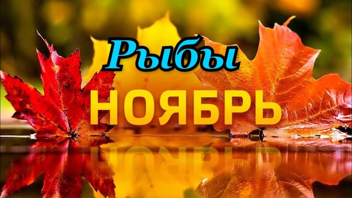 Ноябрь надпись