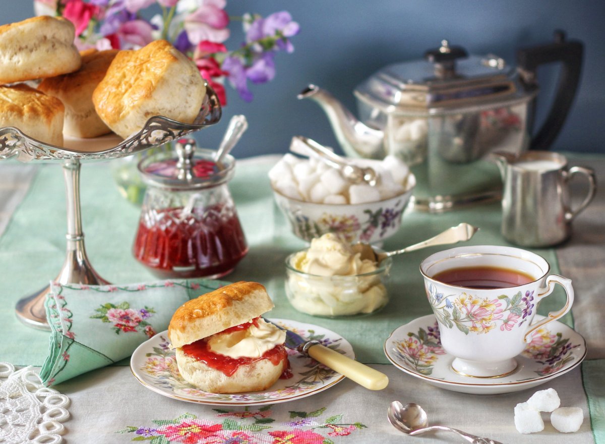 Утреннее чаепитие