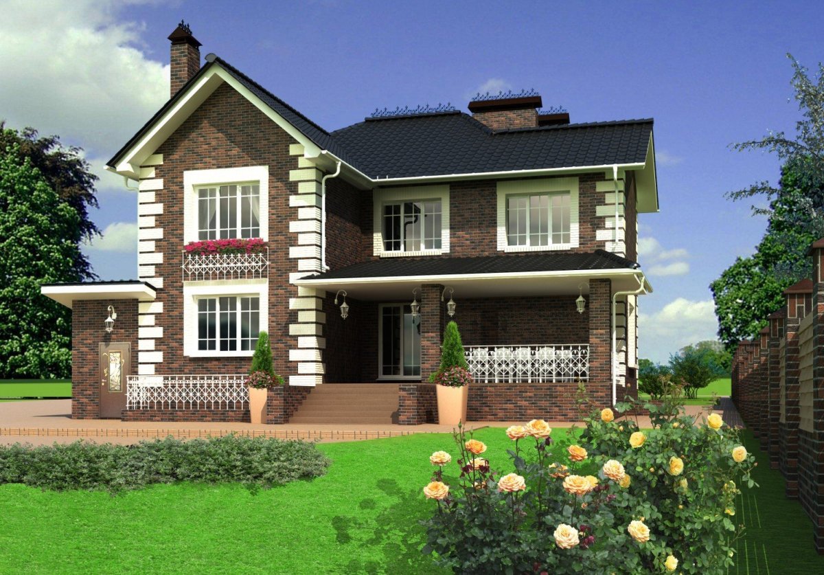 Проекты двухэтажных домов