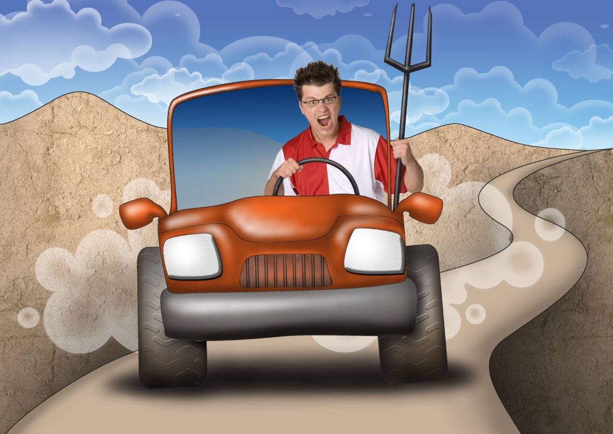 Нарисовать водителя