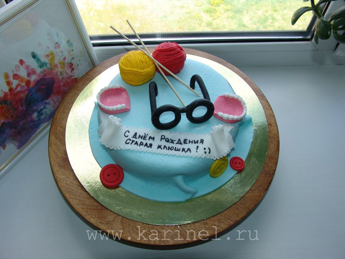 Торт в стиле поп арт