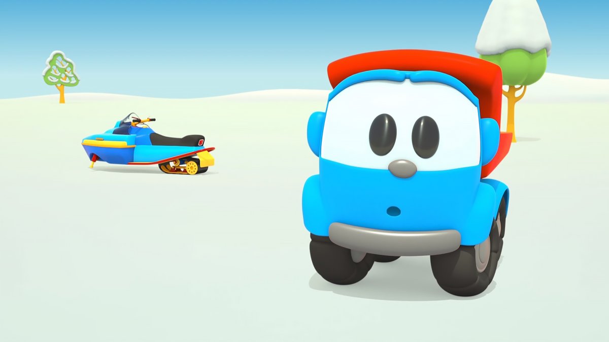 Грузовичок Лева герои