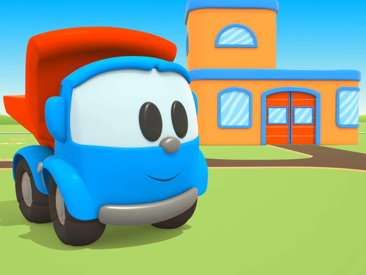 Грузовичок Лева сбоку