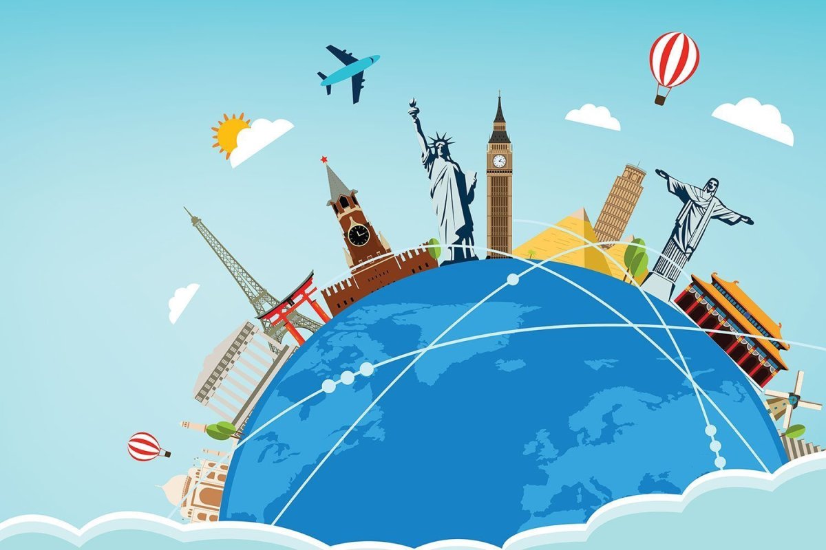 Туризм иллюстрация