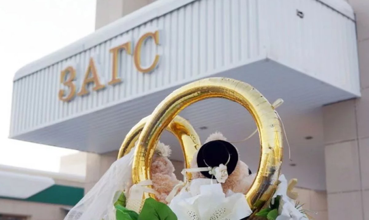 Обручальные кольца с голубями