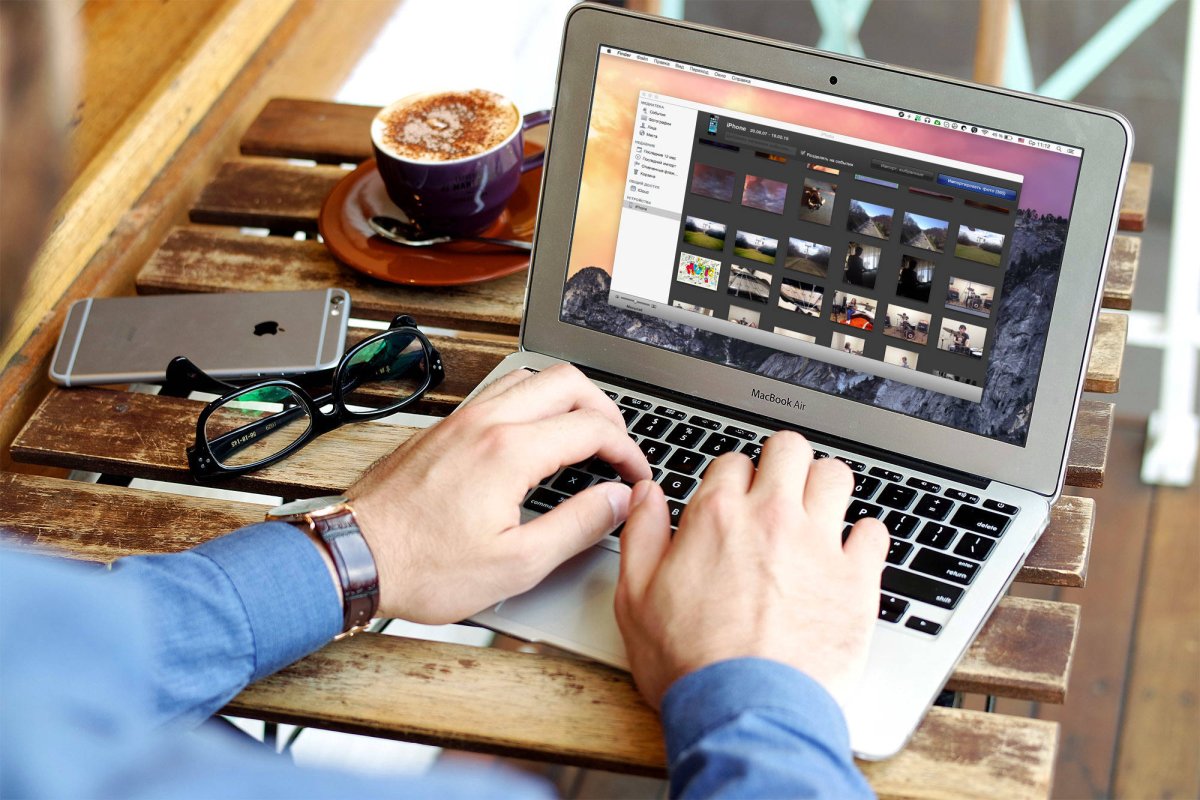 Ноутбук руки