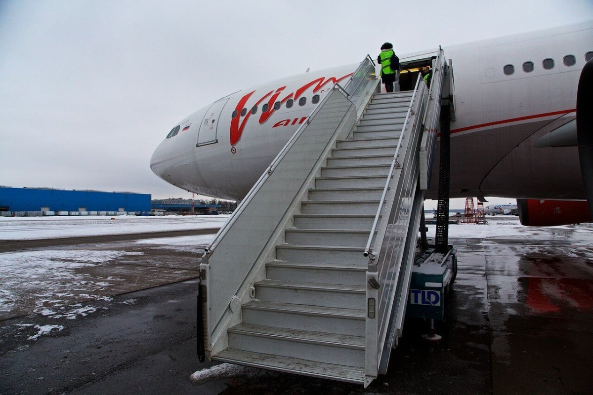 Самолетная лестница трап