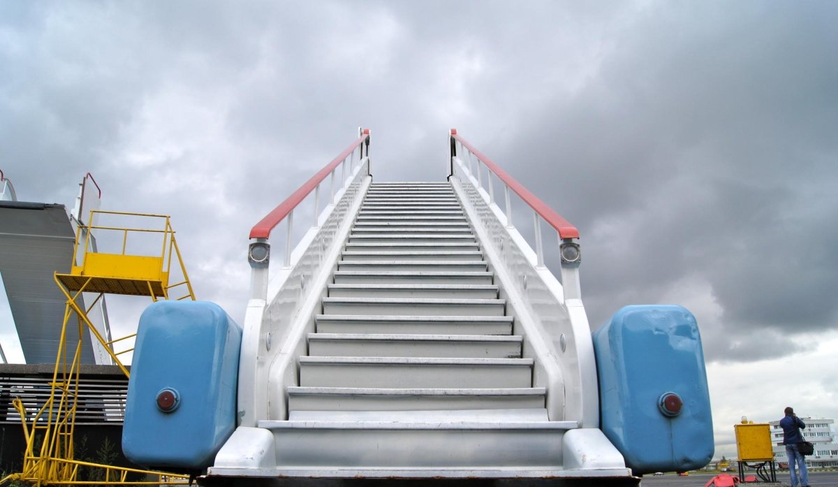 Лестница самолета