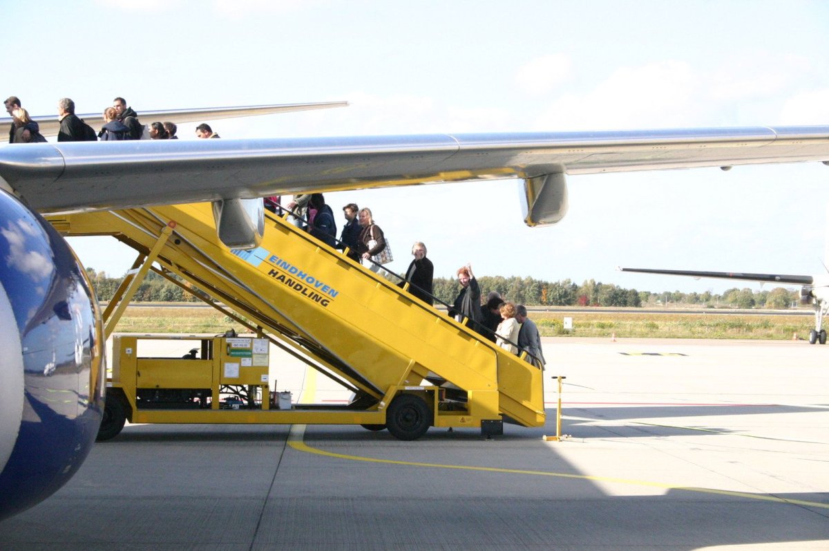 Видео из частного самолета