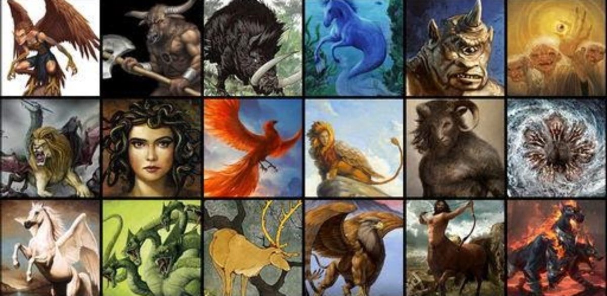 Древнегреческие Мифологические существа