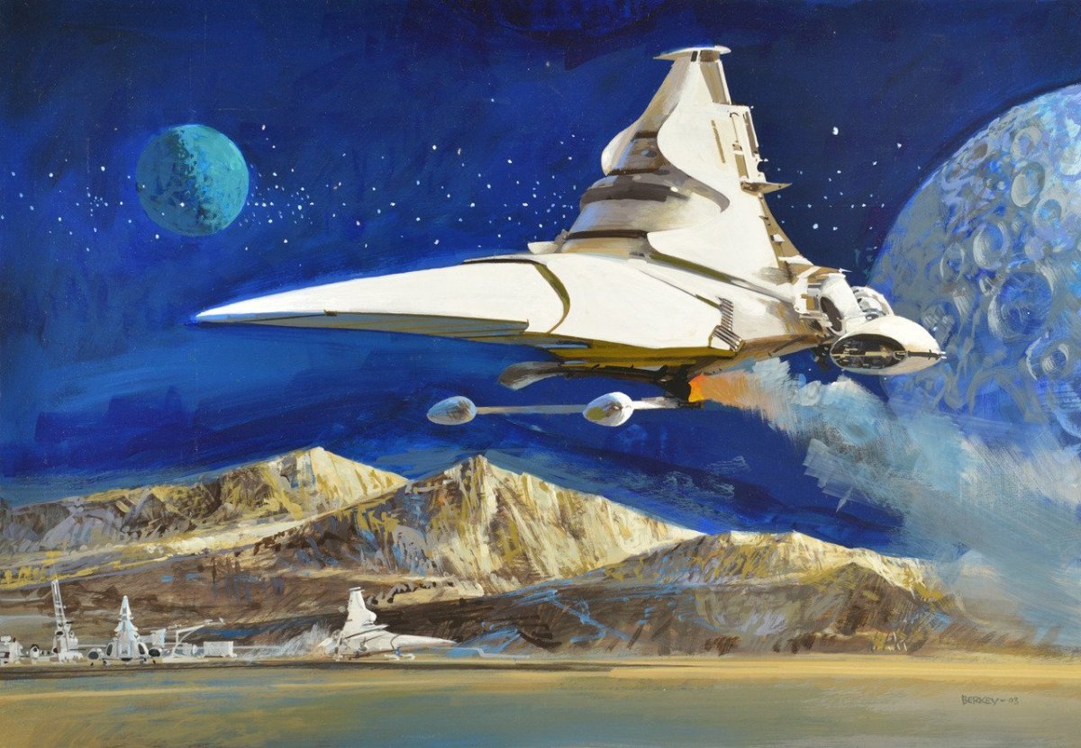 Джон Берки John Berkey