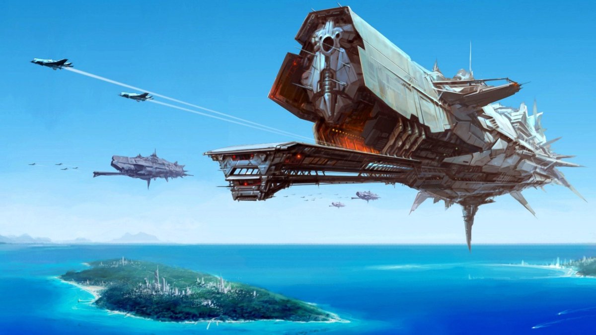 Милано корабль Concept Art