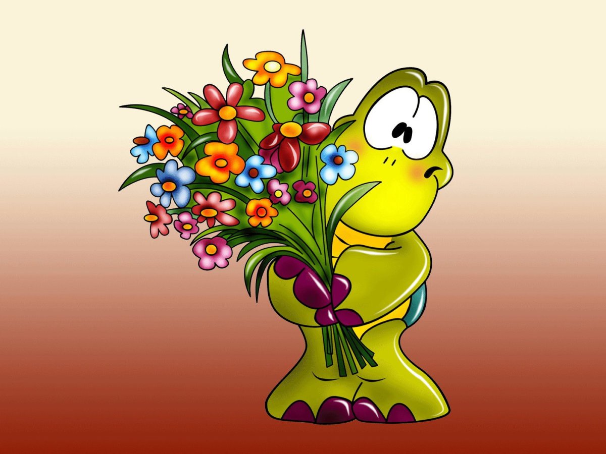 Мультяшные открытки