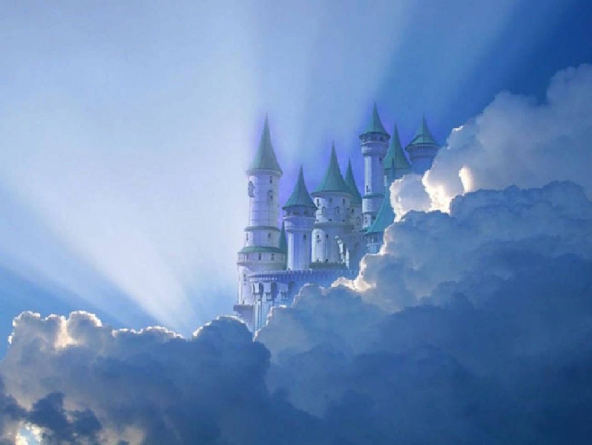Сказочный замок в небе