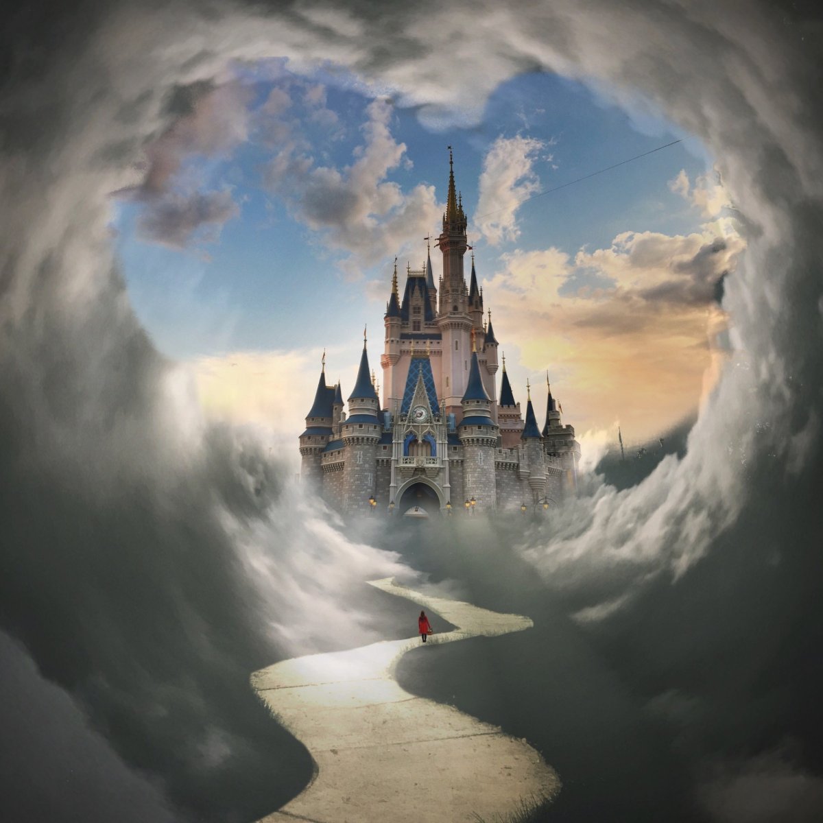 "Дворец в облаках" Джеймс Гарни