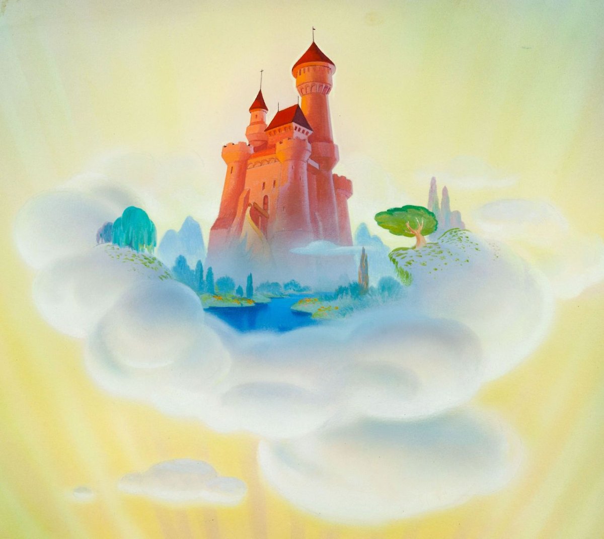 Волшебные летающие замки