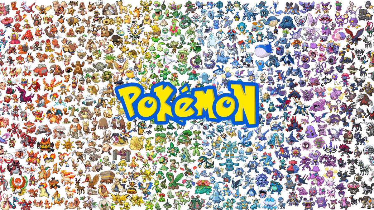 Картинки всех покемонов
