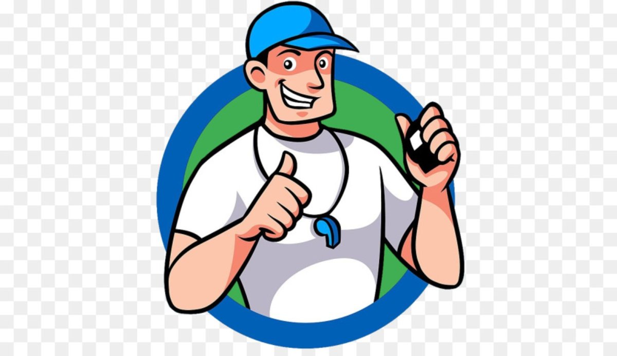 Тренер иллюстрация