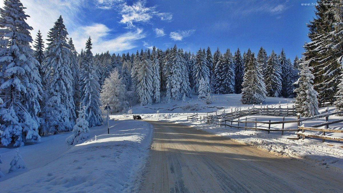 Зимние обои