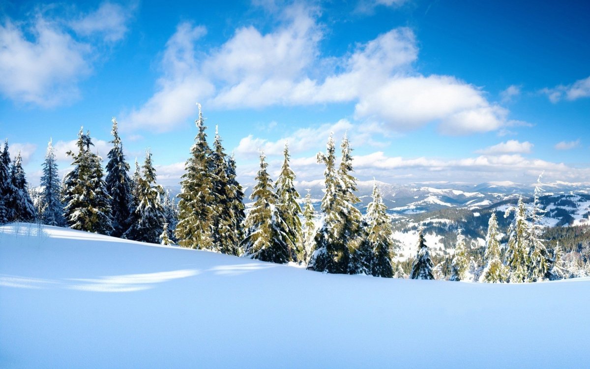 Заставка на рабочий стол зима