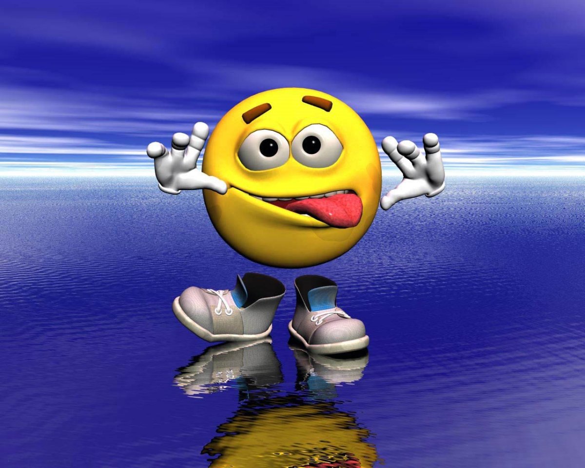Заставка на рабочий стол смайлики