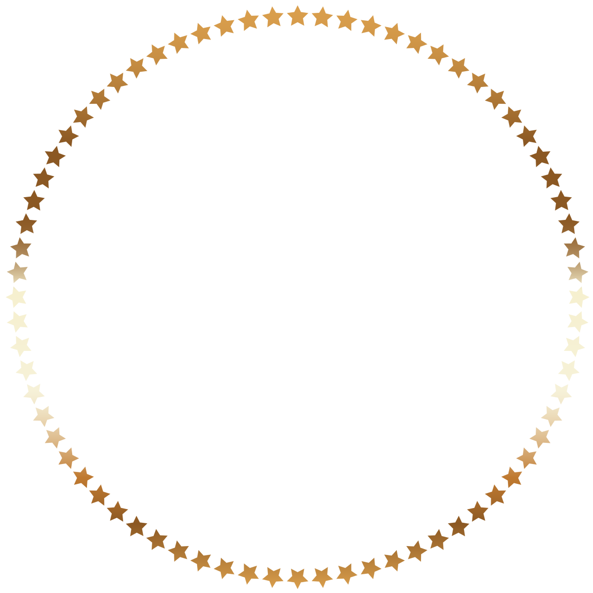 Круглая рамка на прозрачном фоне