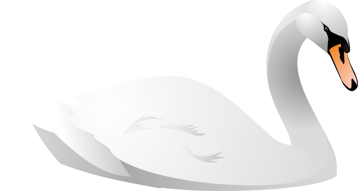 Лебедь для детей