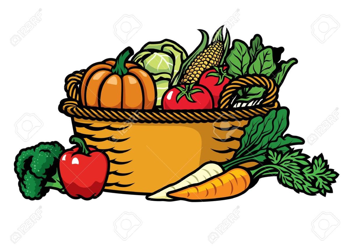 Корзинка с урожаем