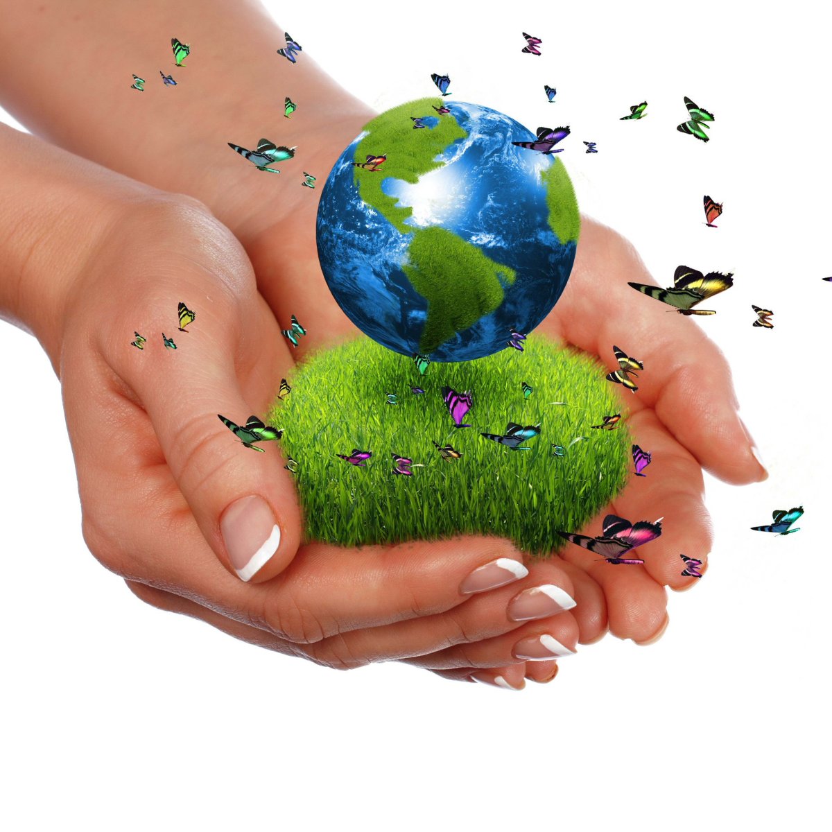 Планета в руках человека