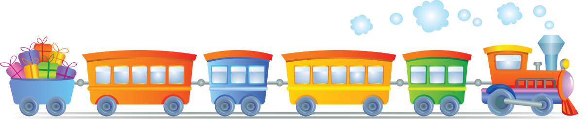 Поезд с вагонами для детей