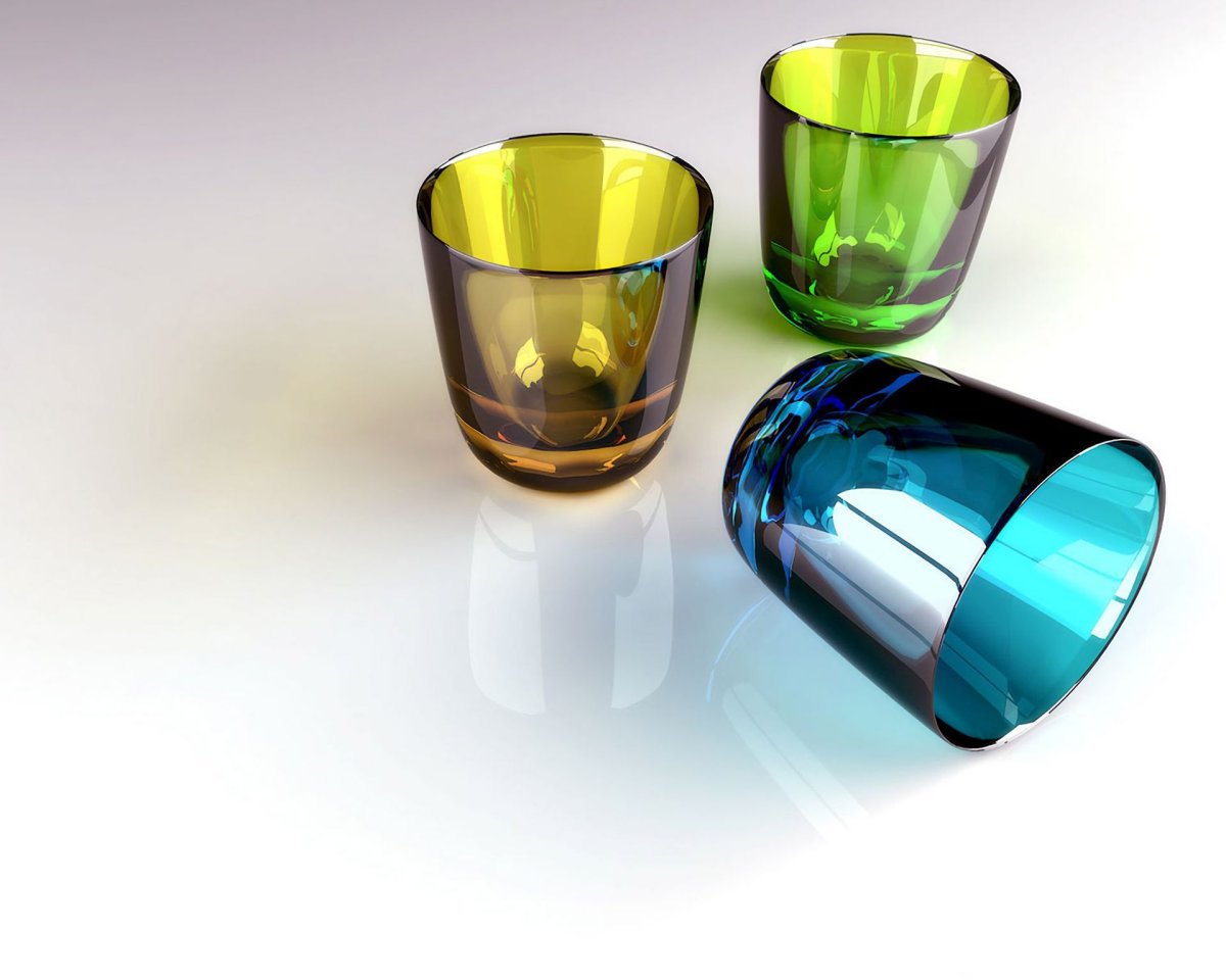 Стакан стеклянный