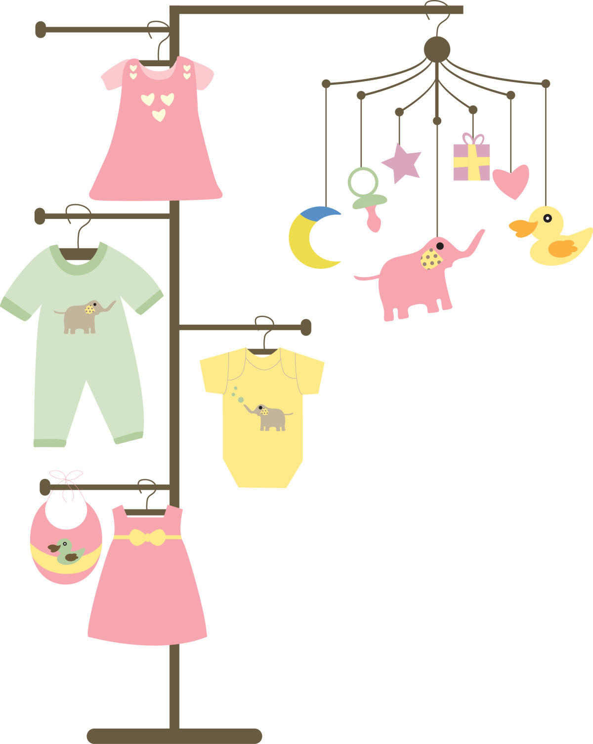 Детские одежды фон