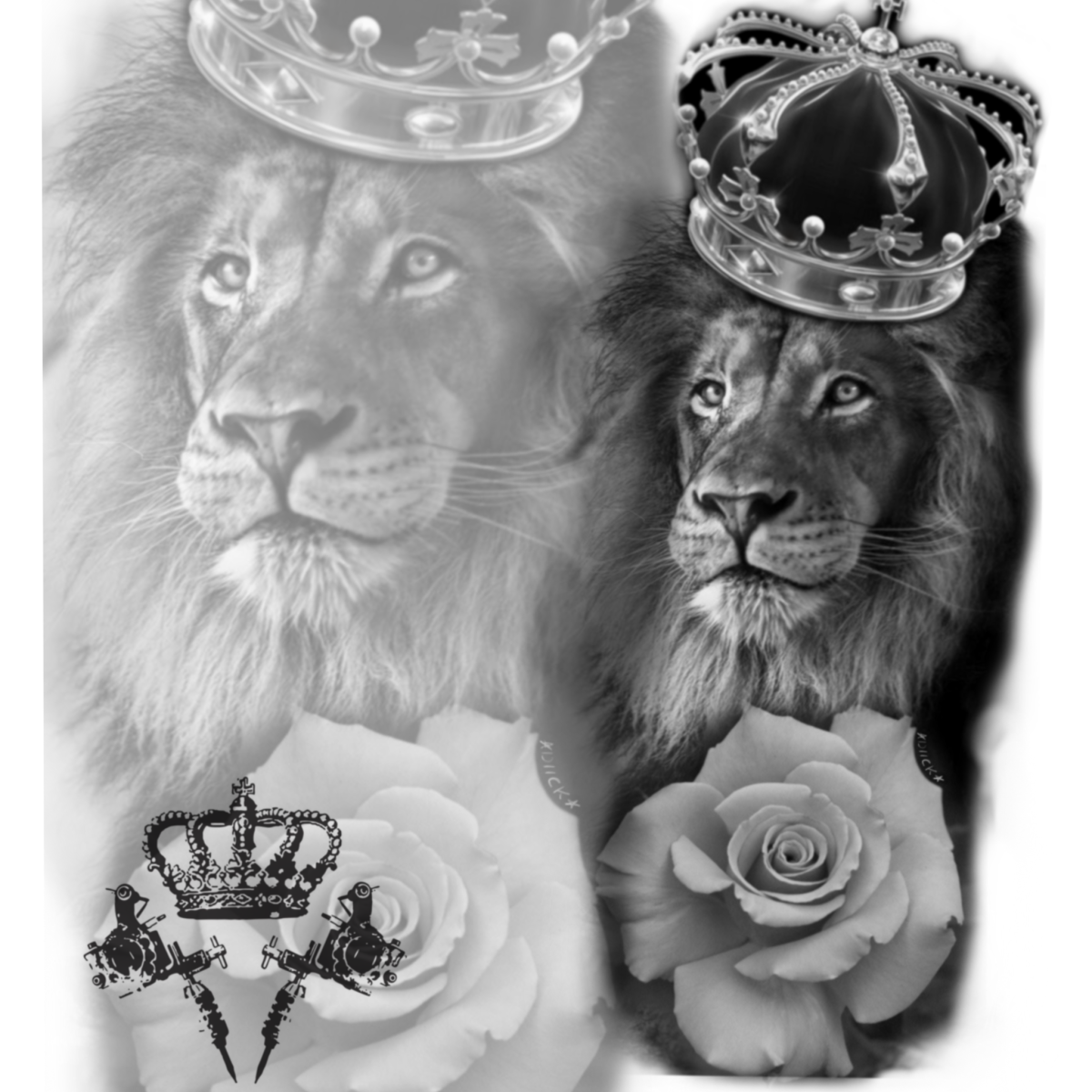 Царица со львом