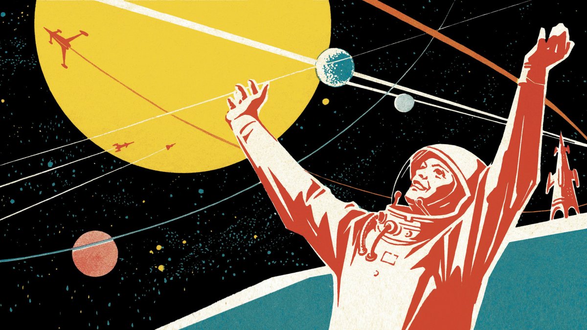 Советский футуризм космос СССР