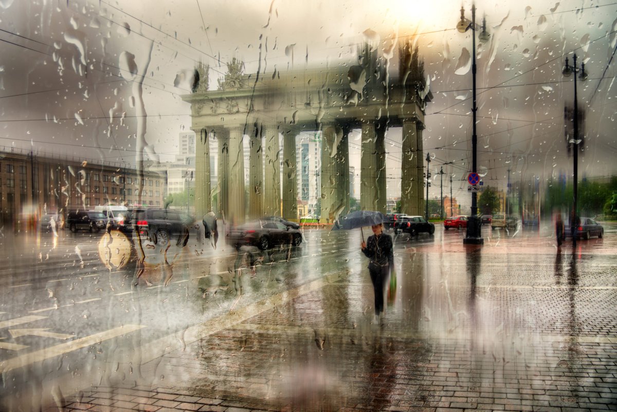 Эдуард Гордеев дождливый Петербург